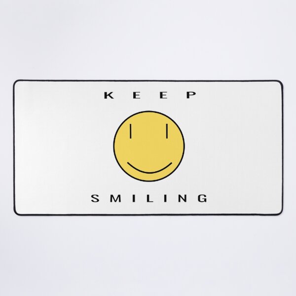 Item preview, Keep Smiling - Minimalist Happy Face Design designed and sold by vbertyVBX.