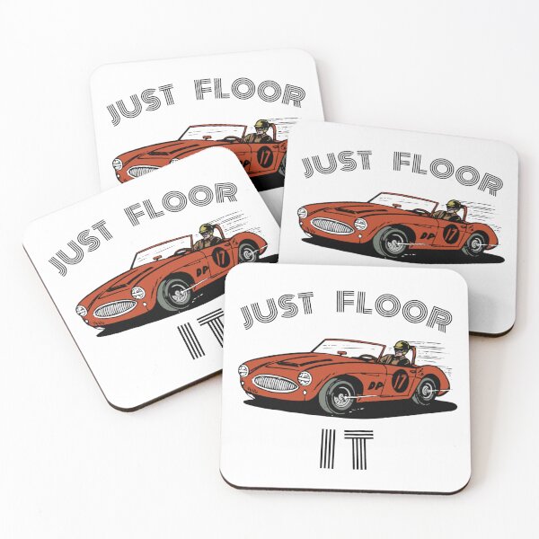 Item preview, Just Floor It - Racing Car Quote Design  designed and sold by vbertyVBX.