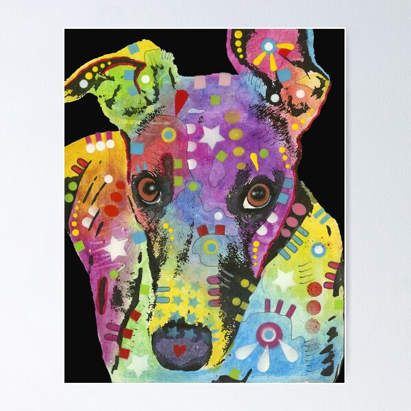 Item preview, Curious Greyhound designed and sold by ALI-Merch.