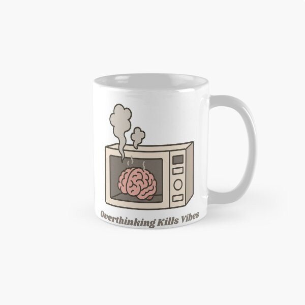 Item preview, Brain Overheating in Microwave of Anxiety designed and sold by Mental Geometry.