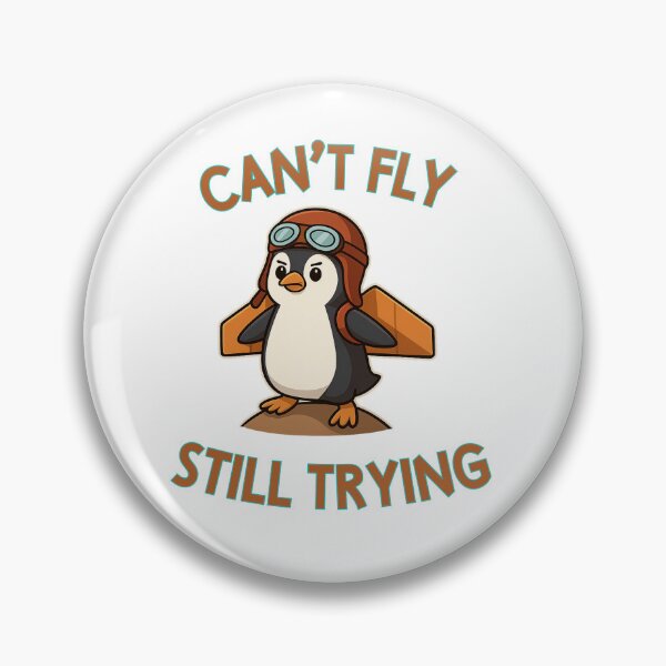 Item preview, Penguin Dreams: Still Trying to Fly designed and sold by Hamadamedo.