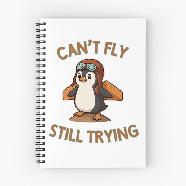 Item preview, Penguin Dreams: Still Trying to Fly designed and sold by Hamadamedo.