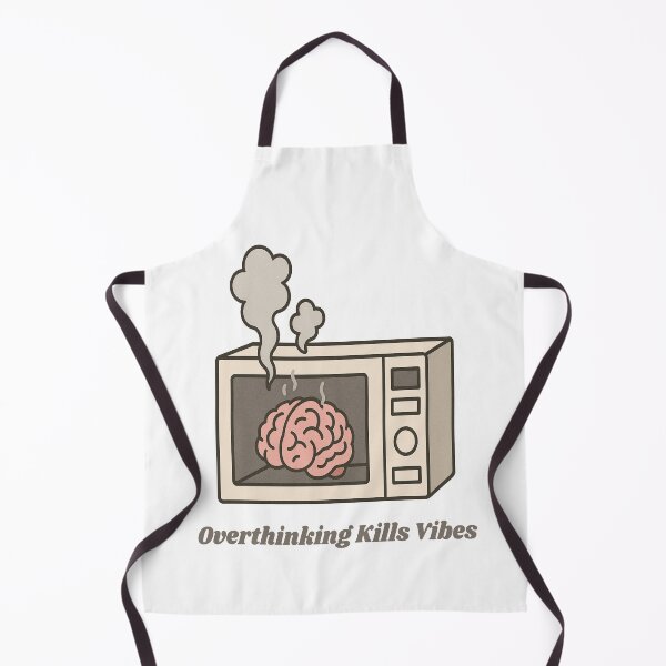 Item preview, Brain Overheating in Microwave of Anxiety designed and sold by Mental Geometry.