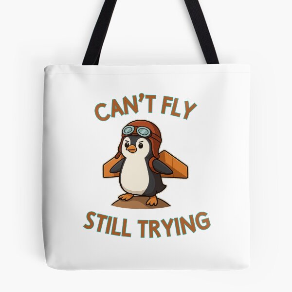 Item preview, Penguin Dreams: Still Trying to Fly designed and sold by Hamadamedo.