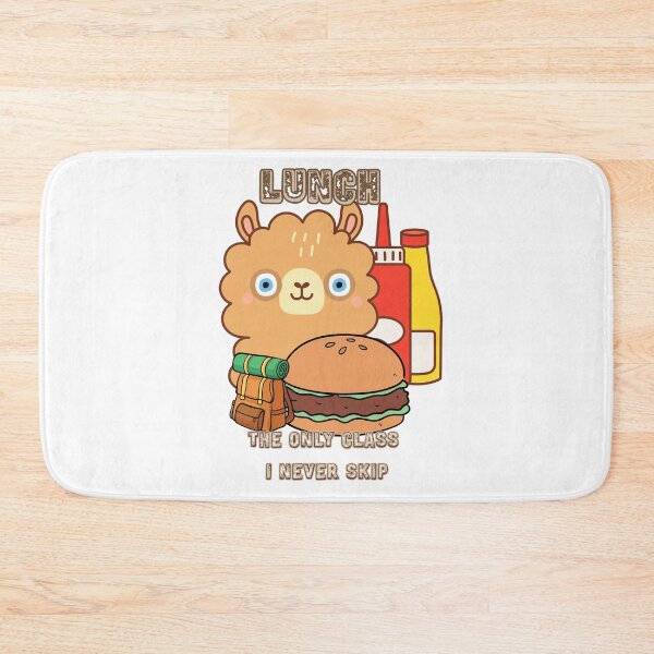 Item preview, Cute Alpaca Lunch Break – The Only Class I Never Skip designed and sold by PeteLawliiet.