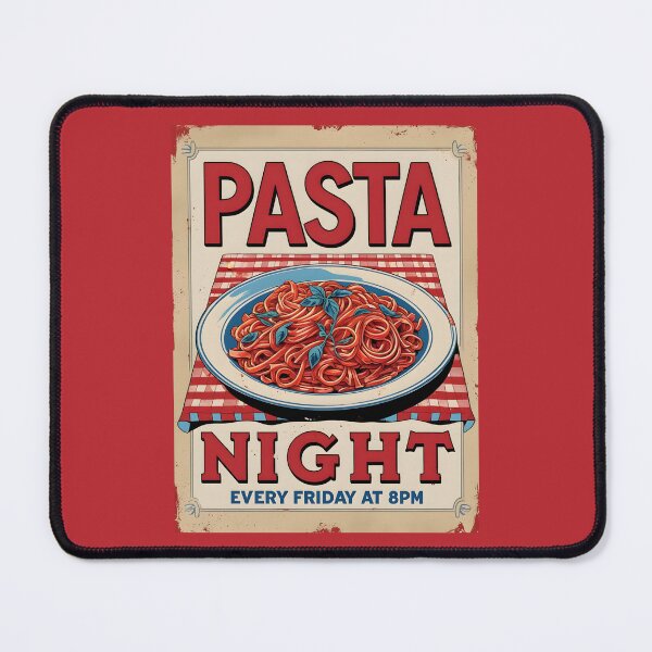 Item preview, Pasta Night designed and sold by StudioRedKoala.