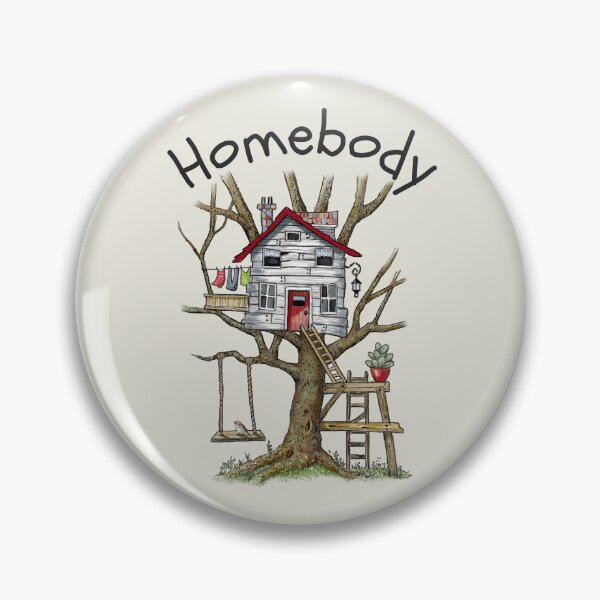 Item preview, Homebody, with Crooked Tree House, Swing, Laundry, Ladders designed and sold by JoyfulWhimsy.