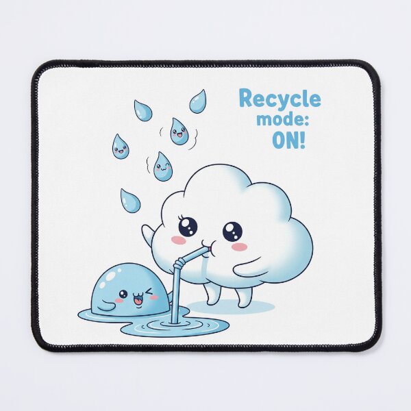 Item preview, Cloud's Thirsty Cycle: Water Fun! designed and sold by ericvonberner.