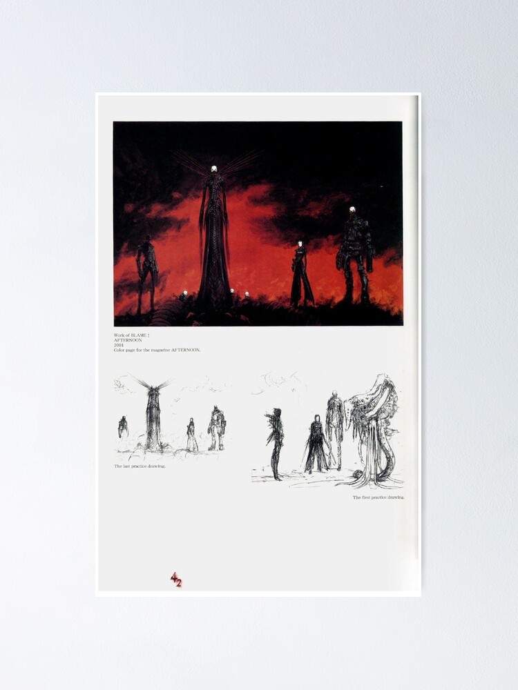 BLAME! Original Rough Concept Art