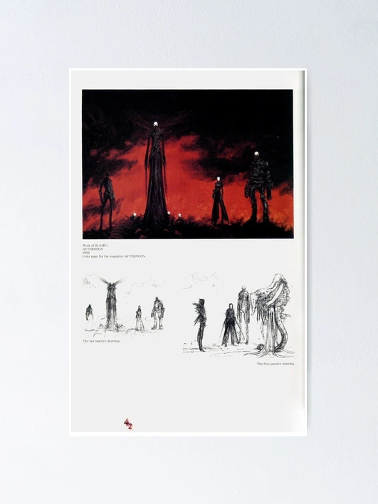 BLAME! Original Rough Concept Art