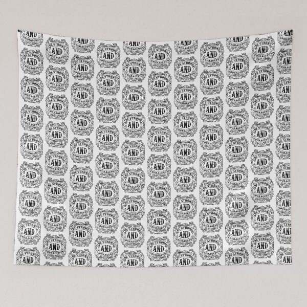 Item preview, BE STRONG AND COURAGEOUS designed and sold by Super3.