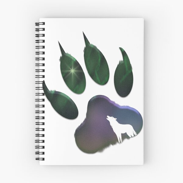 Item preview, White Wolf Paw designed and sold by Naito Art.