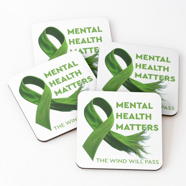 Artikelvorschau, Green Ribbon – Psychische Gesundheit ist wichtig entworfen und verkauft von HiresFilm.