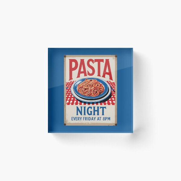 Item preview, Pasta Night  designed and sold by StudioRedKoala.