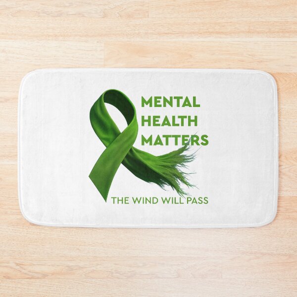 Item preview, Green Ribbon Mental Health Matters designed and sold by HiresFilm.