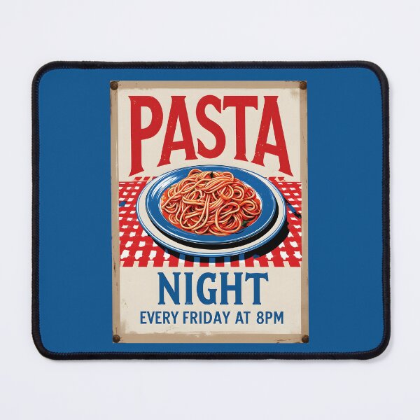 Item preview, Pasta Night  designed and sold by StudioRedKoala.
