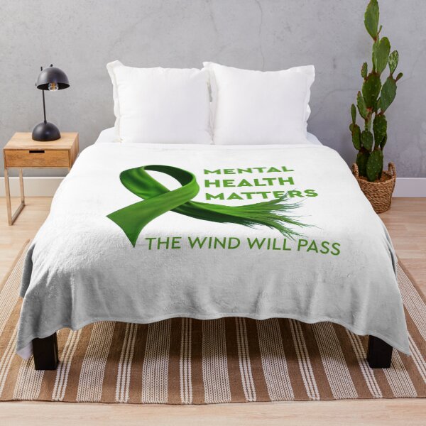 Item preview, Green Ribbon Mental Health Matters designed and sold by HiresFilm.