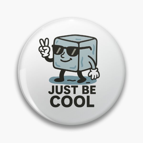 Item preview, Ice Cube Design Just Be Cool designed and sold by ThreadQuirk.