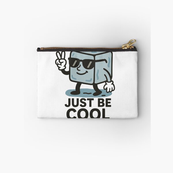 Item preview, Ice Cube Design Just Be Cool designed and sold by ThreadQuirk.