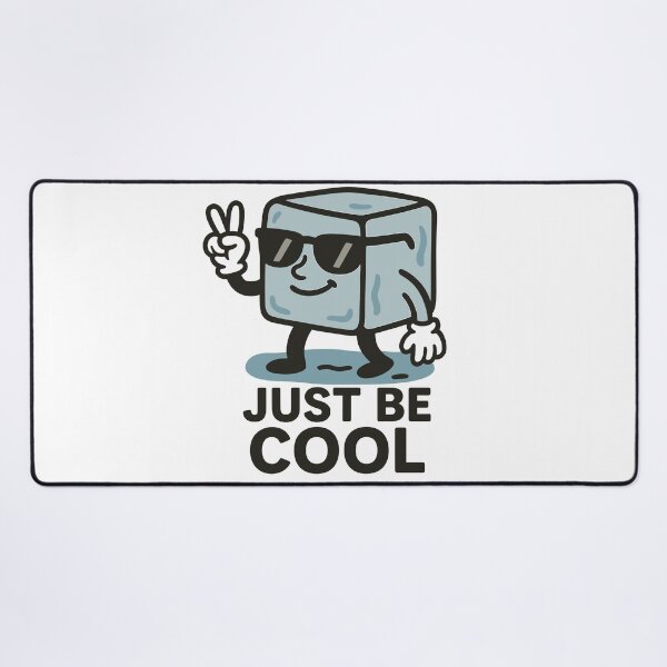 Item preview, Ice Cube Design Just Be Cool designed and sold by ThreadQuirk.