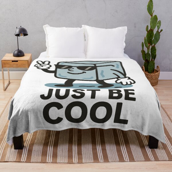 Item preview, Ice Cube Design Just Be Cool designed and sold by ThreadQuirk.