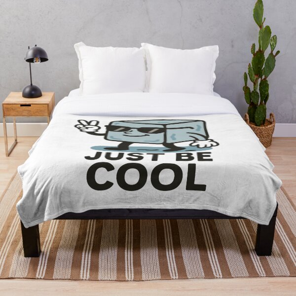 Artikelvorschau, Eiswürfel-Design, sei einfach cool entworfen und verkauft von ThreadQuirk.