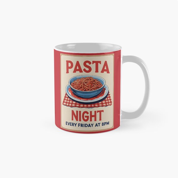 Item preview, Pasta Night  designed and sold by StudioRedKoala.