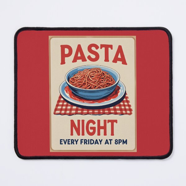 Item preview, Pasta Night designed and sold by StudioRedKoala.