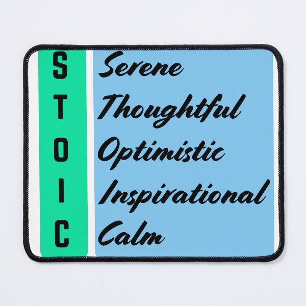 Item preview, Stoic Meaning | Stoicism Philosophy,  Daily Stoic Life designed and sold by LexaArtworks.