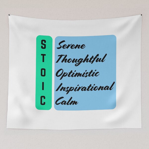 Item preview, Stoic Meaning | Stoicism Philosophy,  Daily Stoic Life designed and sold by LexaArtworks.