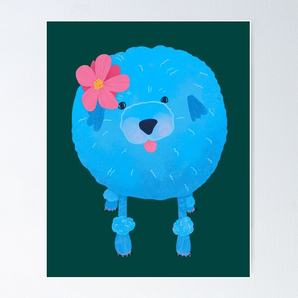Item preview, Poodle Puff designed and sold by Kathy Osborne Studio.