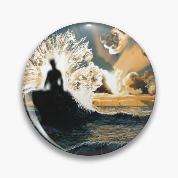Item preview, Merperson At Golden Hour designed and sold by SitDownAJ.