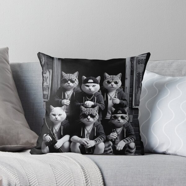 Item preview, Funny Cat Gang, Funny Cat Meme designed and sold by DistrictHype.
