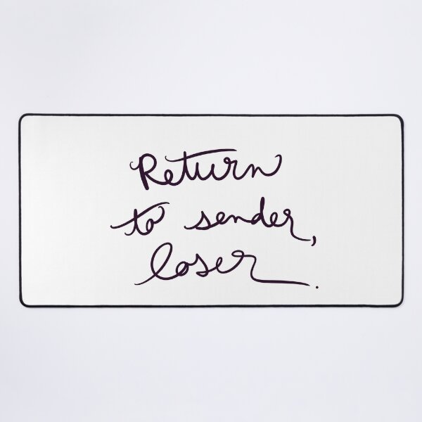 Item preview, Return to sender, loser designed and sold by abeink.