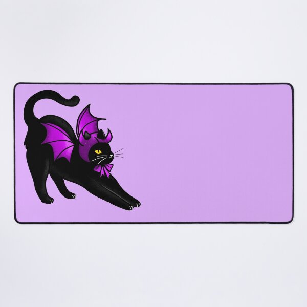 Item preview, Bat Cat - black cat with wings cute halloween designed and sold by BeebooDesign.