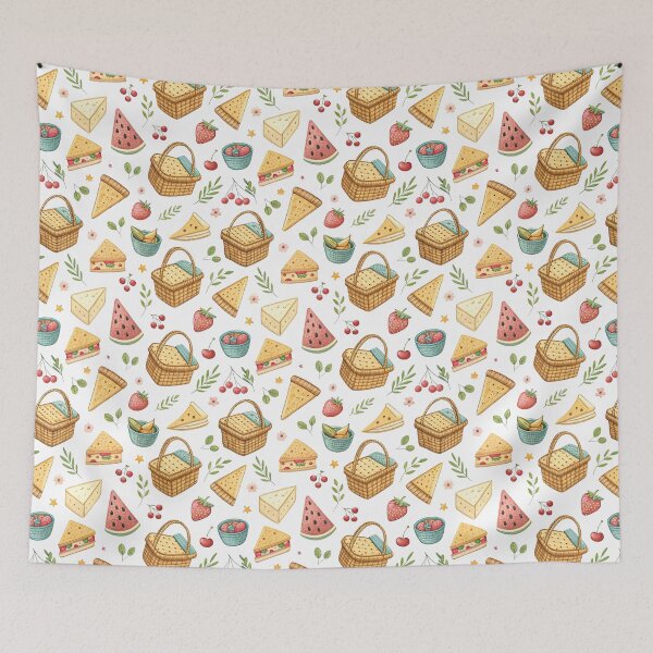 Item preview, A fun picnic in summer designed and sold by Merrylands Artshop.