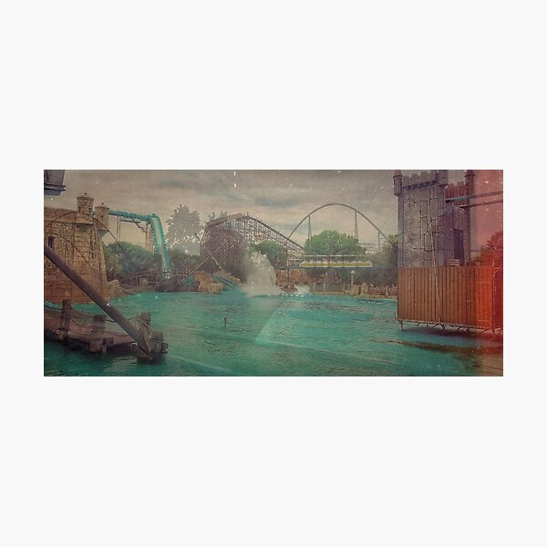 Item preview, Europa park skyline designed and sold by CoastersPosters.