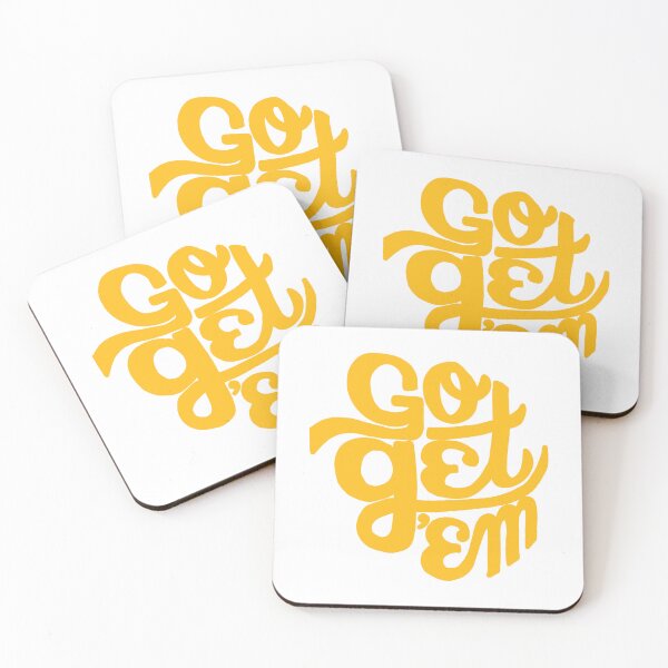 Item preview, Go Get ‘Em (yellow) designed and sold by Ally Designs.
