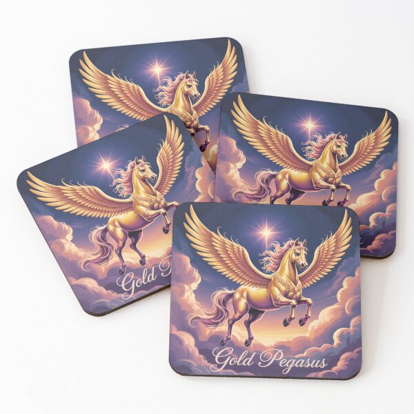 Item preview, Gold Pegasus designed and sold by ArtQueen777.