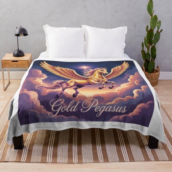 Item preview, Gold Pegasus designed and sold by ArtQueen777.