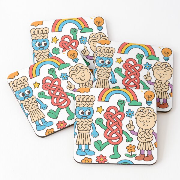 Item preview, Whimsical Macrame Knots: Your Quirky Friends designed and sold by shockSpot.