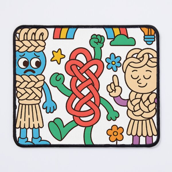 Item preview, Whimsical Macrame Knots: Your Quirky Friends designed and sold by shockSpot.