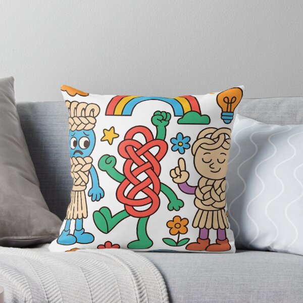 Item preview, Whimsical Macrame Knots: Your Quirky Friends designed and sold by shockSpot.