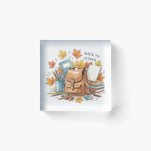 Item preview, Back to School Essentials - Autumn Leaves designed and sold by naughty-raccoon.