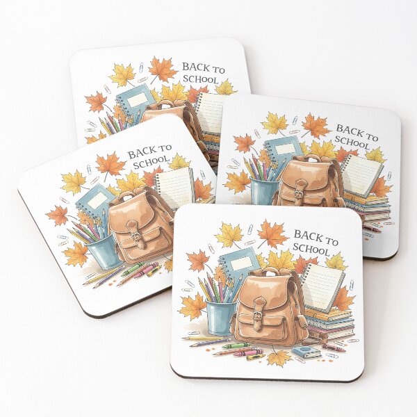 Item preview, Back to School Essentials - Autumn Leaves designed and sold by naughty-raccoon.