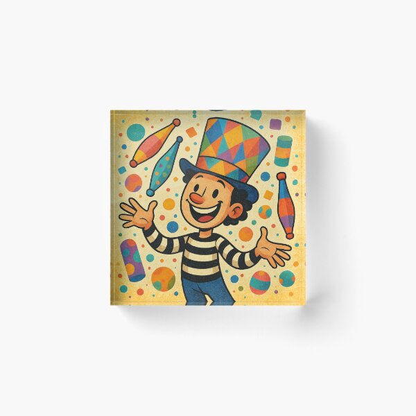 Item preview, Juggling magic in a riot of color designed and sold by Sigtrix.