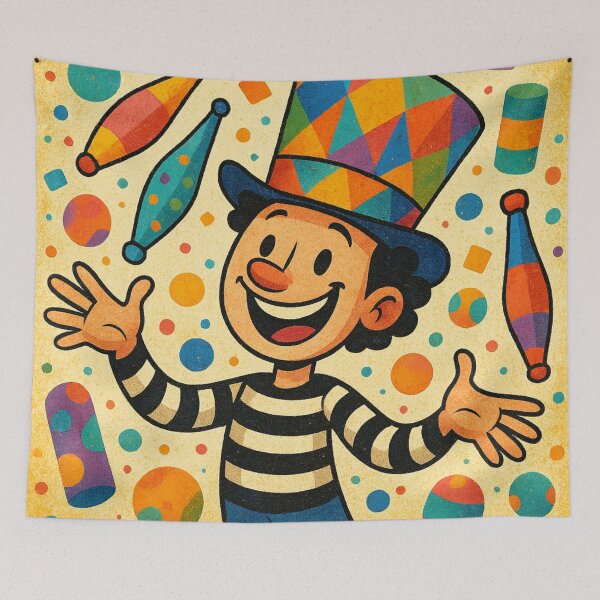 Item preview, Haciendo malabarismos con la magia en un derroche de color designed and sold by Sigtrix.