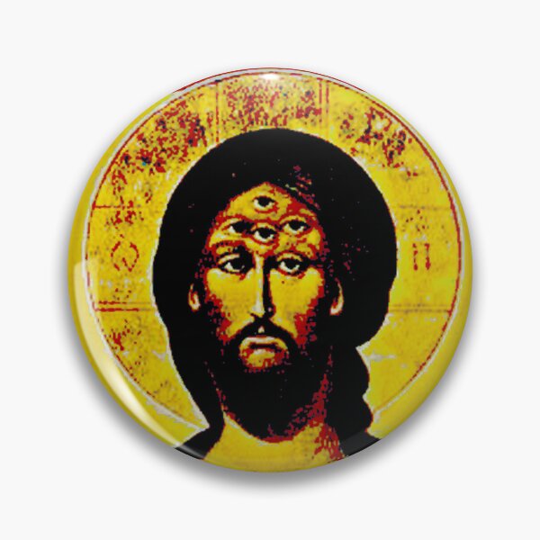Item preview, Alien Jesus Icon  designed and sold by MarchoBi.