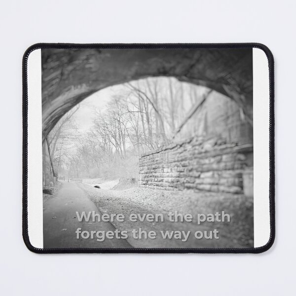 Item preview, Liminal Tunnel | Haunting Black and White Surrealism designed and sold by Dynahgrl.