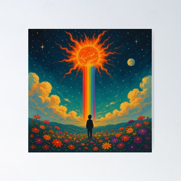 Item preview, Rainbow Path of Serenity designed and sold by zzz888.
